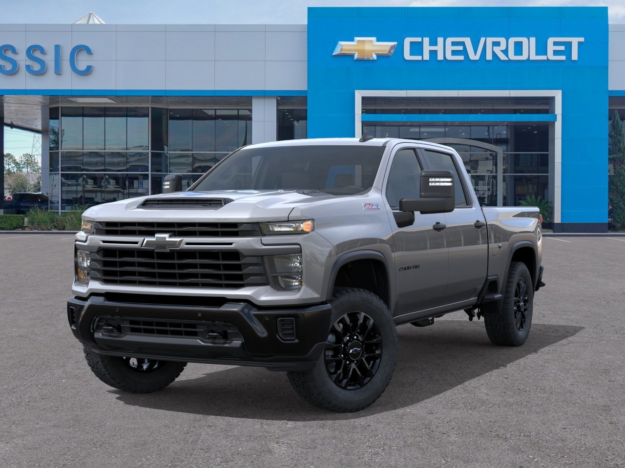 2026 Chevrolet Silverado 2500 HD Custom Gray at Classic Elite Chevrolet Hwy 6
