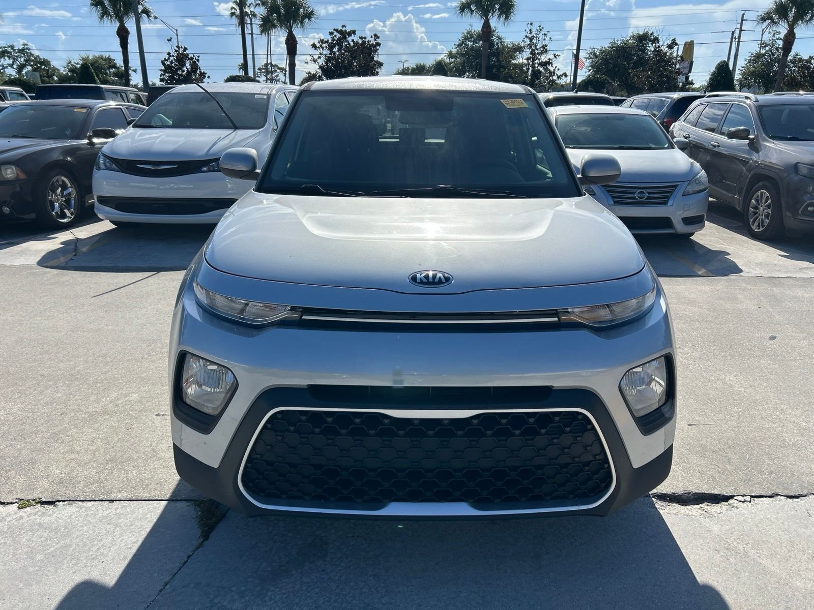 Used 2020 Silver Kia LX image 21