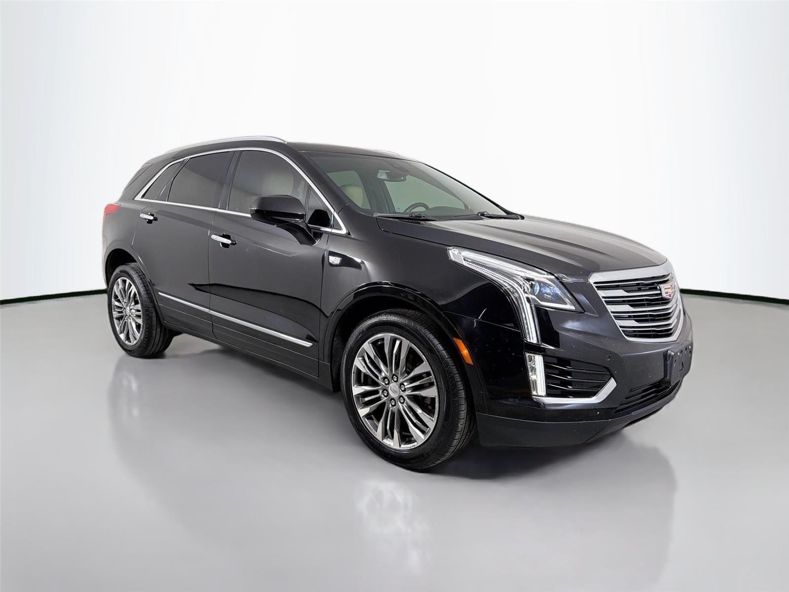 Used 2017 Stellar Black Metallic Cadillac Premium Luxury FWD image 3