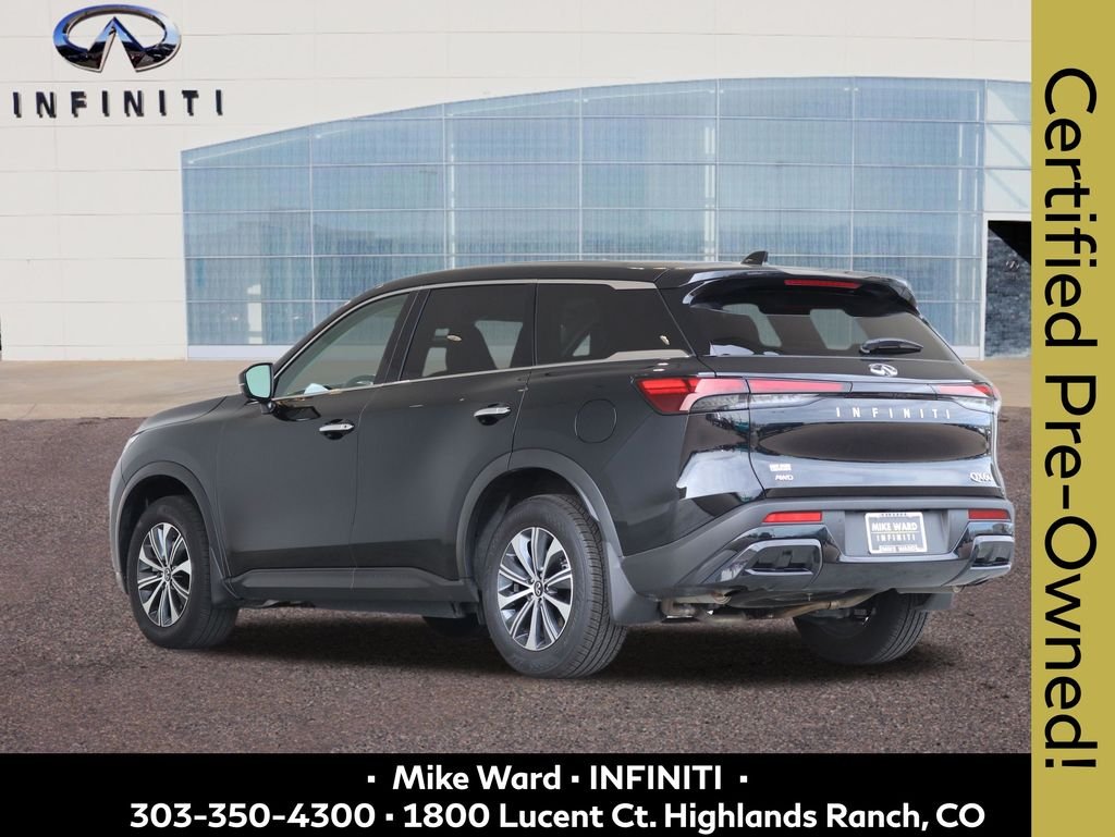 Certified Used 2025 Black INFINITI PURE image 3
