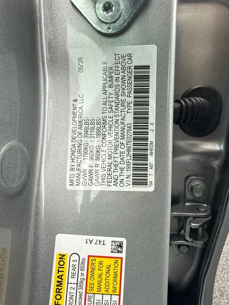 New 2026 Solar Silver Metallic Honda Sport image 23