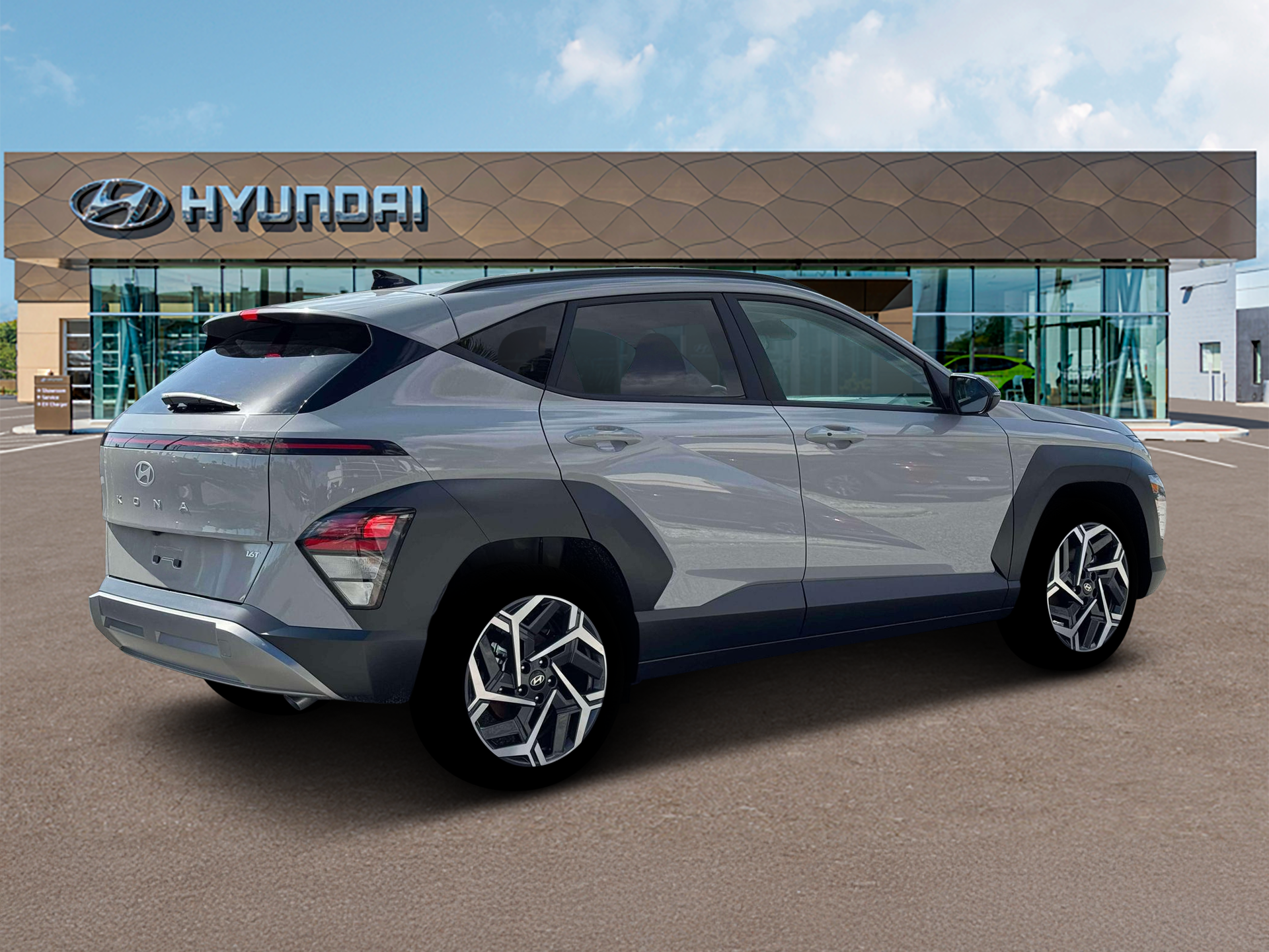 New 2026 Cyber Gray Metallic Hyundai SEL Premium FWD image 8