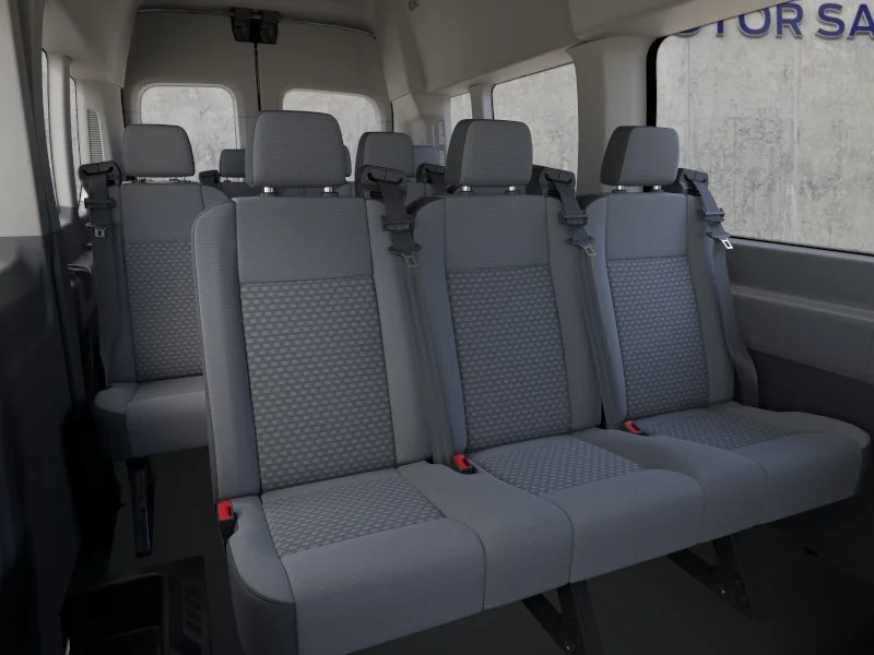 New 2025 Oxford White Ford Passenger Van XL image 11