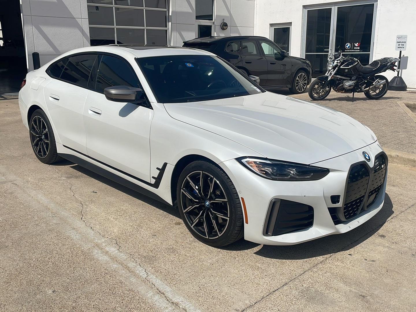 Used 2023 BMW i4 M50 with VIN WBY33AW09PFR26484 for sale in Fort Worth, TX
