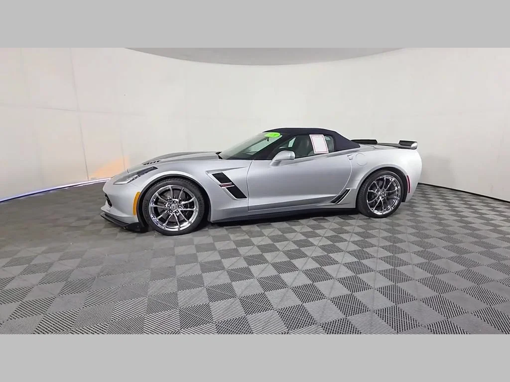 Certified Used 2019 Blade Silver Metallic Chevrolet Grand Sport 2LT image 45