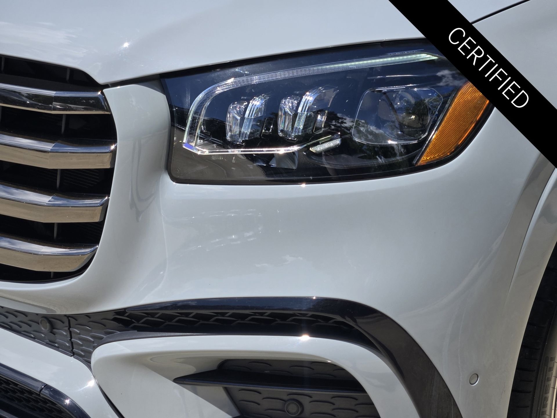 Certified Used 2024 MANUFAKTUR Alpine Gray Mercedes-Benz GLS 580 image 10