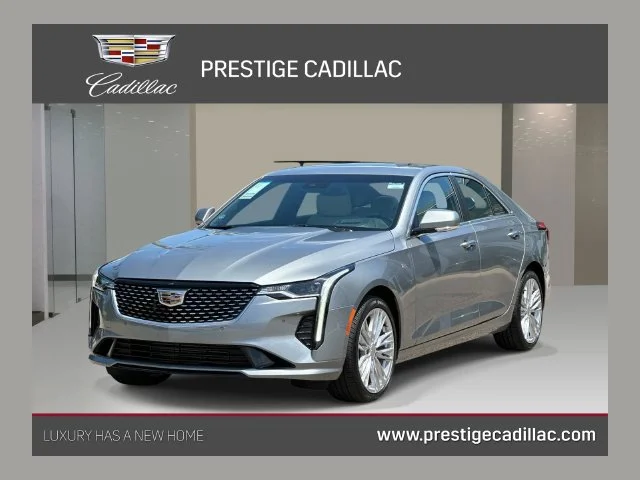 Certified Used 2023 Silver Cadillac Premium Luxury image 1