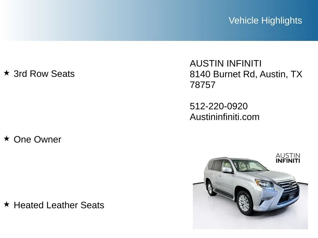 Used 2018 Silver Lexus 460 image 10
