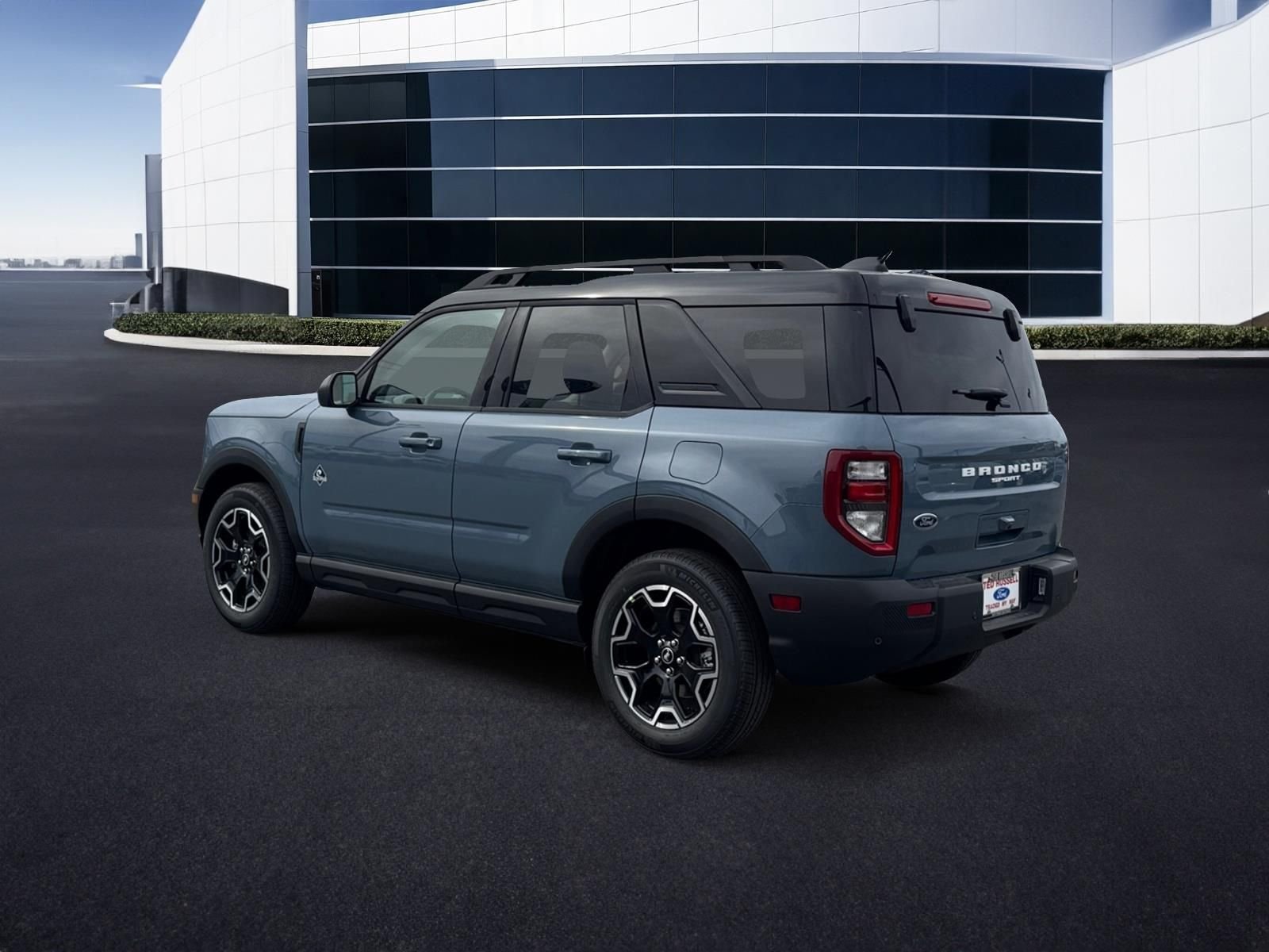 New 2026 Azure Gray Metallic Tri-Coat Ford Outer Banks® image 2
