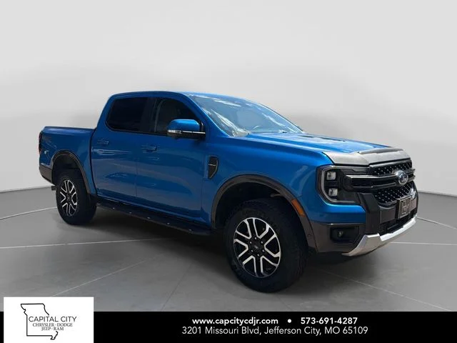 Used 2024 Blue Ford Lariat image 1