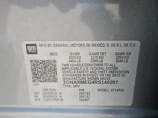 Used 2024 Sterling Gray Metallic Chevrolet RS image 31