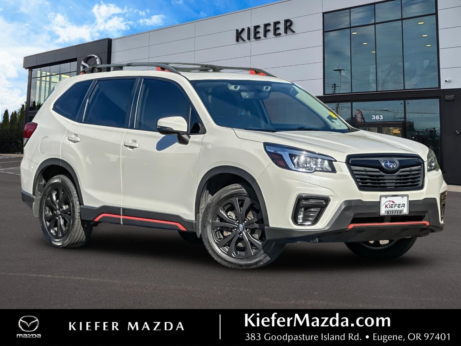 Used 2019 White Subaru Sport image 1