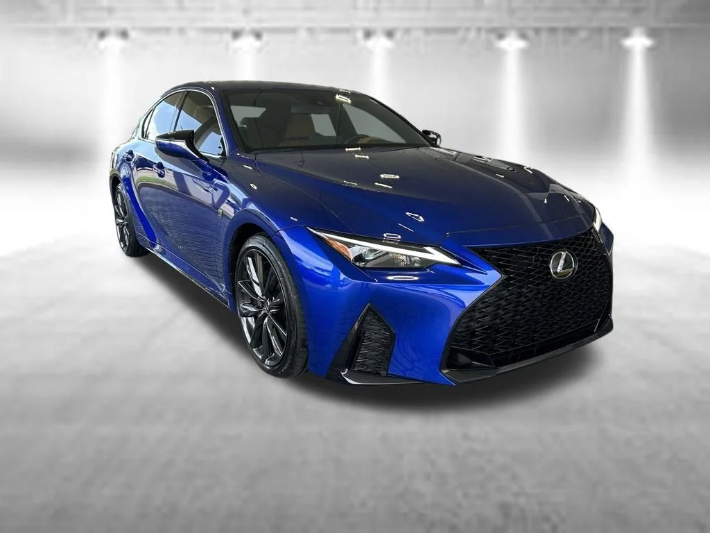 Certified Used 2025 Blue Lexus 350 F SPORT Design image 2