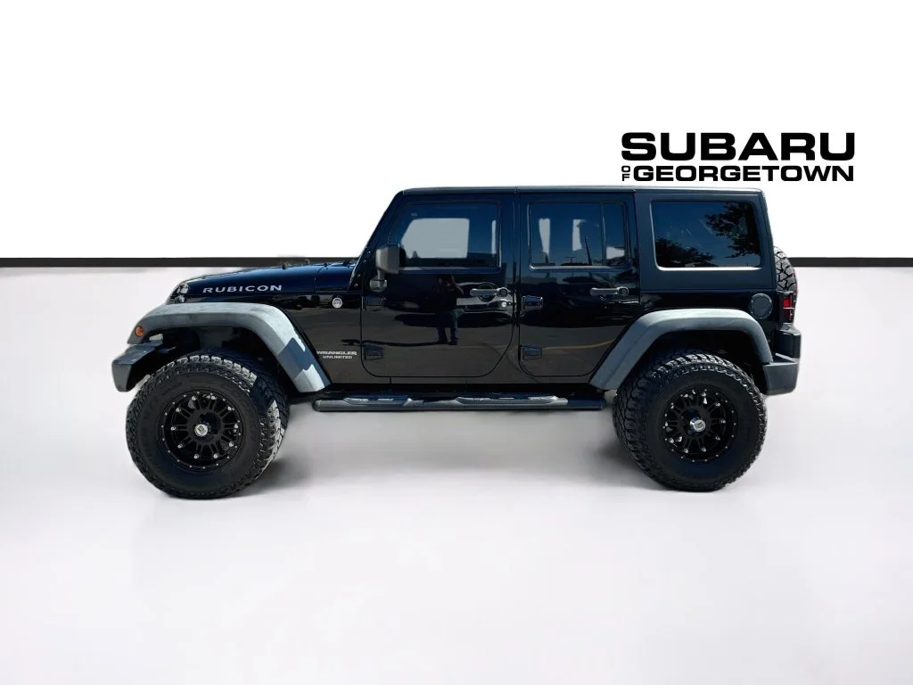 Used 2014 Black Jeep Unlimited Rubicon image 4