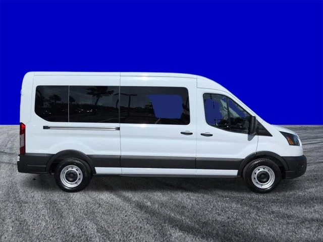 New 2026 Oxford White Ford Passenger Van XL image 3