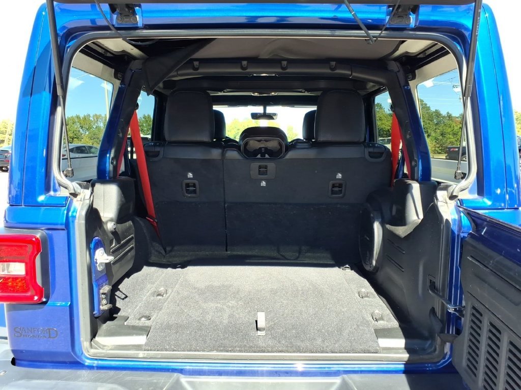 Used 2020 Ocean Blue Metallic Jeep Unlimited Rubicon image 23