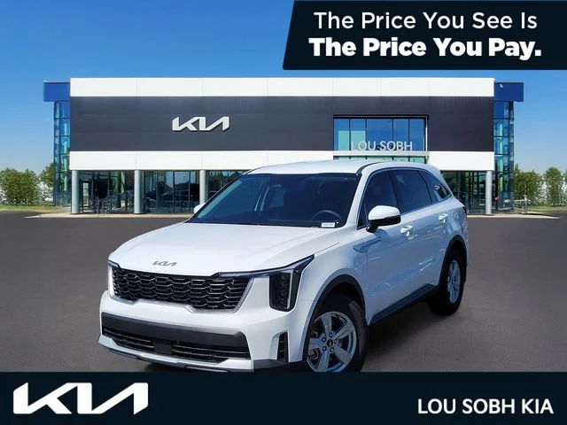 New 2026 Glacial White Pearl Kia LX image 1