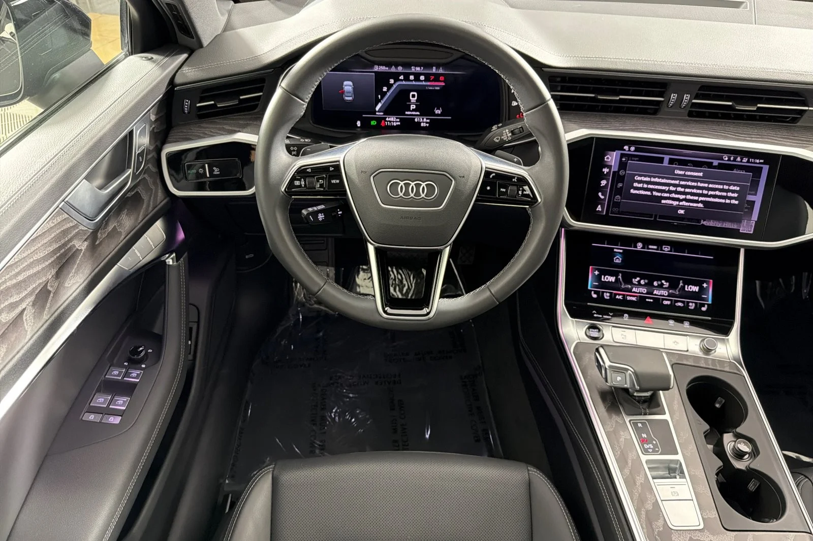 Used 2025 Mythos Black Metallic Audi Premium Plus 55 TFSI quattro image 13