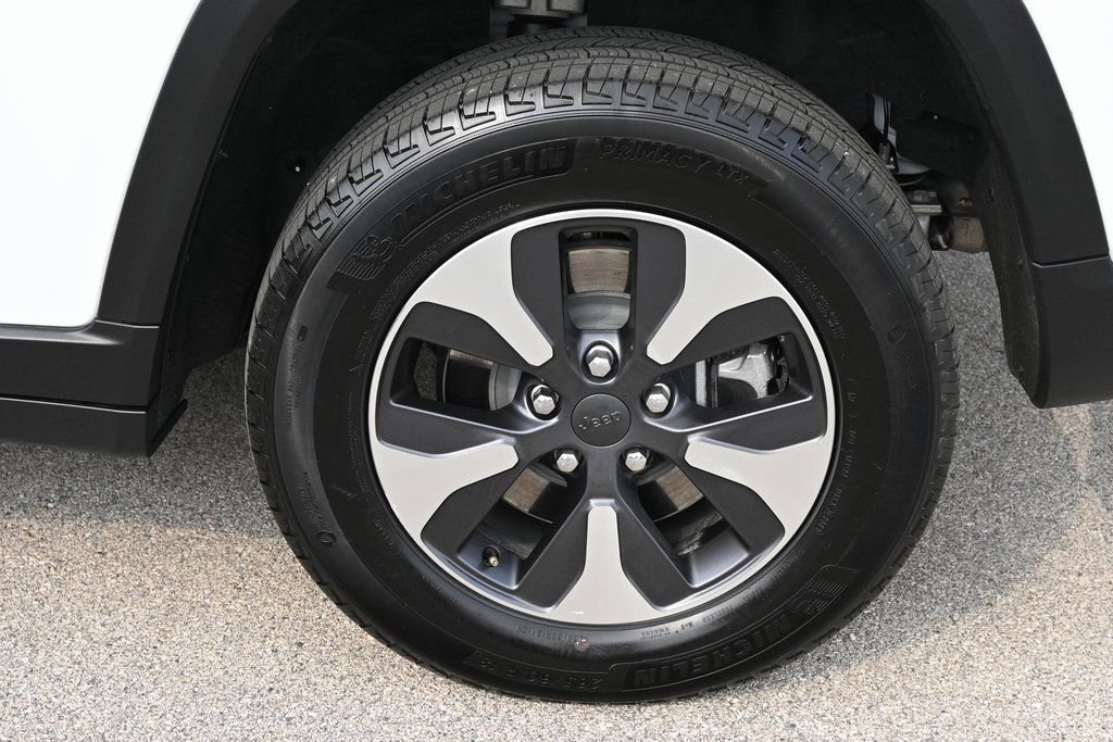 Used 2023 Bright White Clearcoat Jeep 4xe image 16