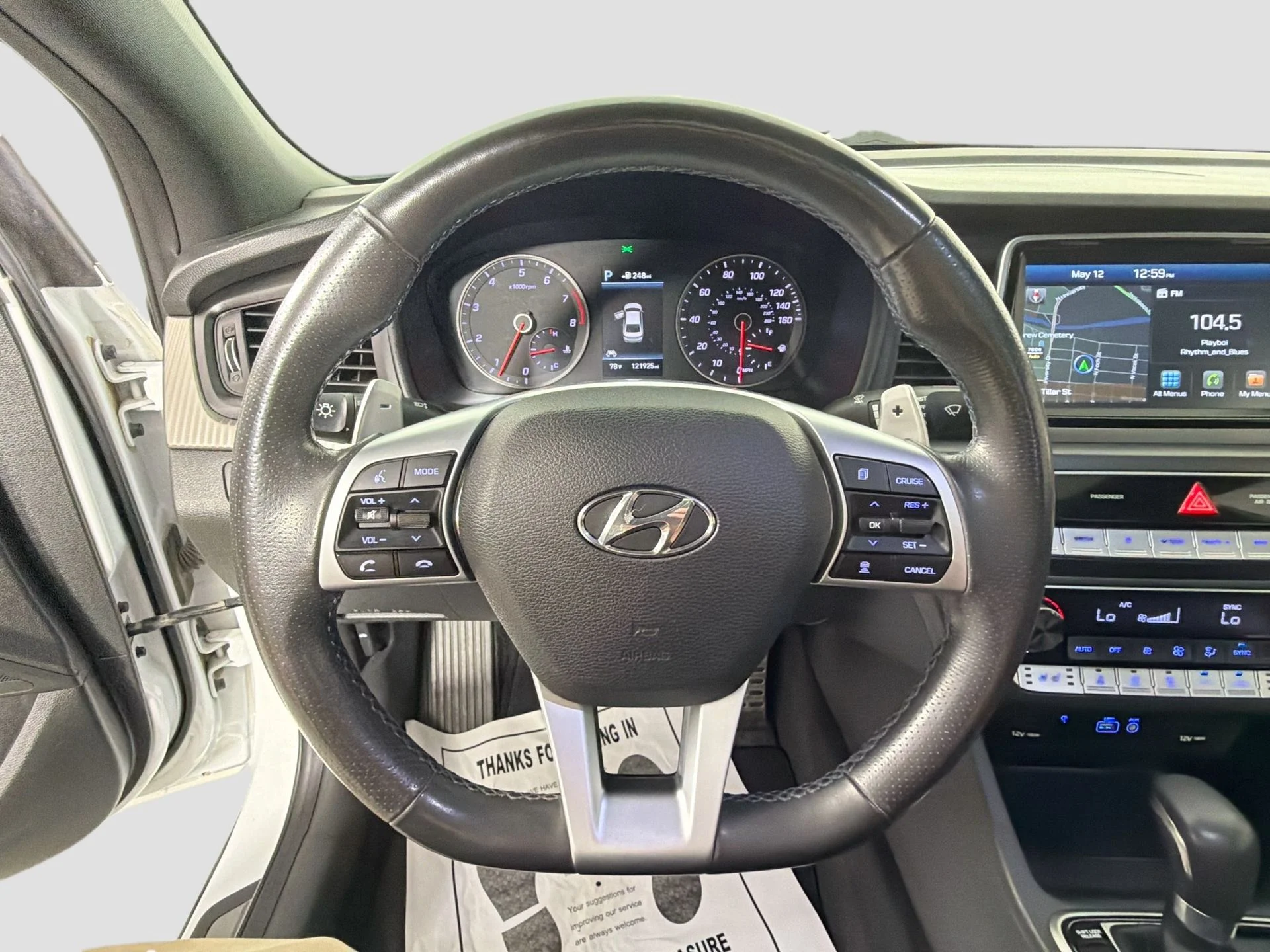 Used 2019 White Hyundai Limited image 12