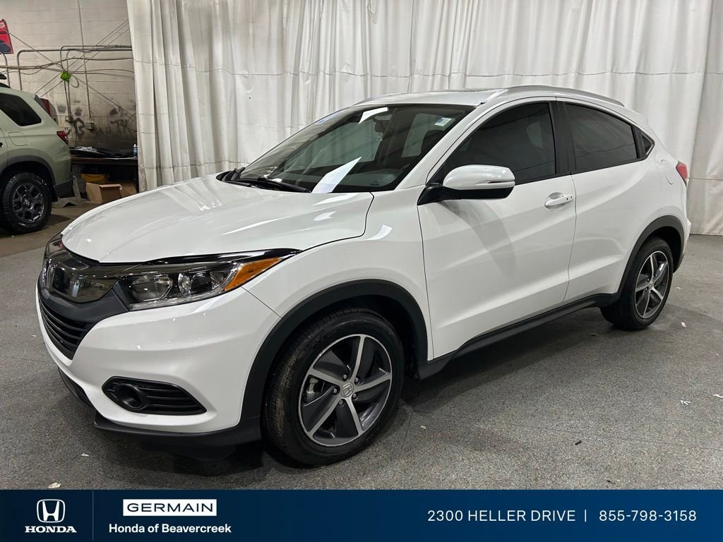 Certified Used 2022 Platinum White Pearl Honda 2WD EX image 4