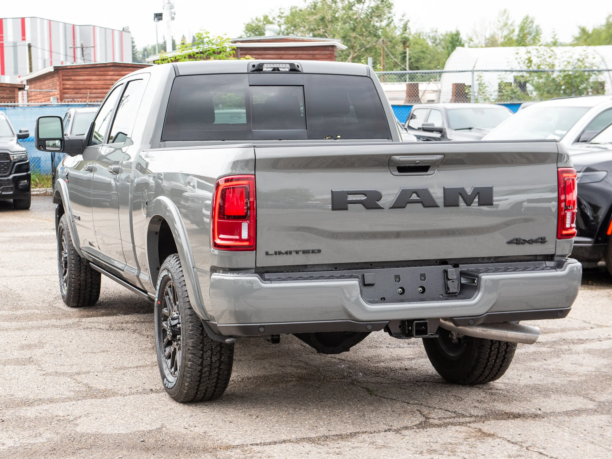New 2027 Grey RAM Limited Night* Mega Cab 4x4, Level 1 Equipment Group, Sunroof, FULLY LOADED image 6