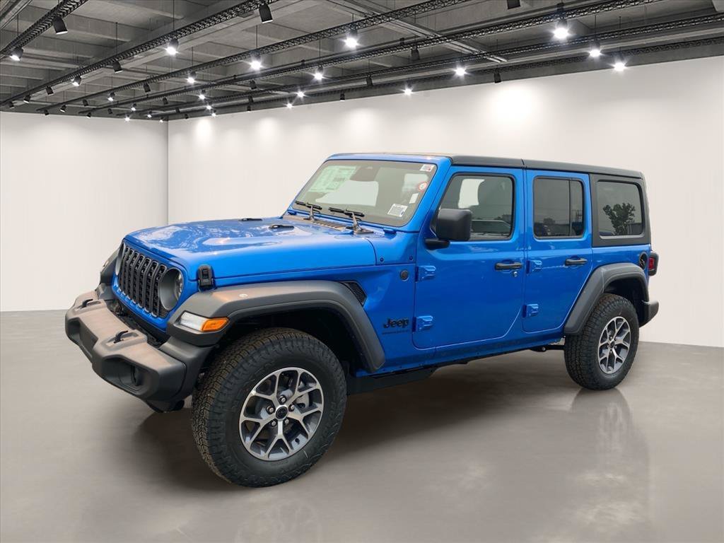 New 2026 Hydro Blue Pearl-Coat Exterior Paint Jeep Sport S image 2