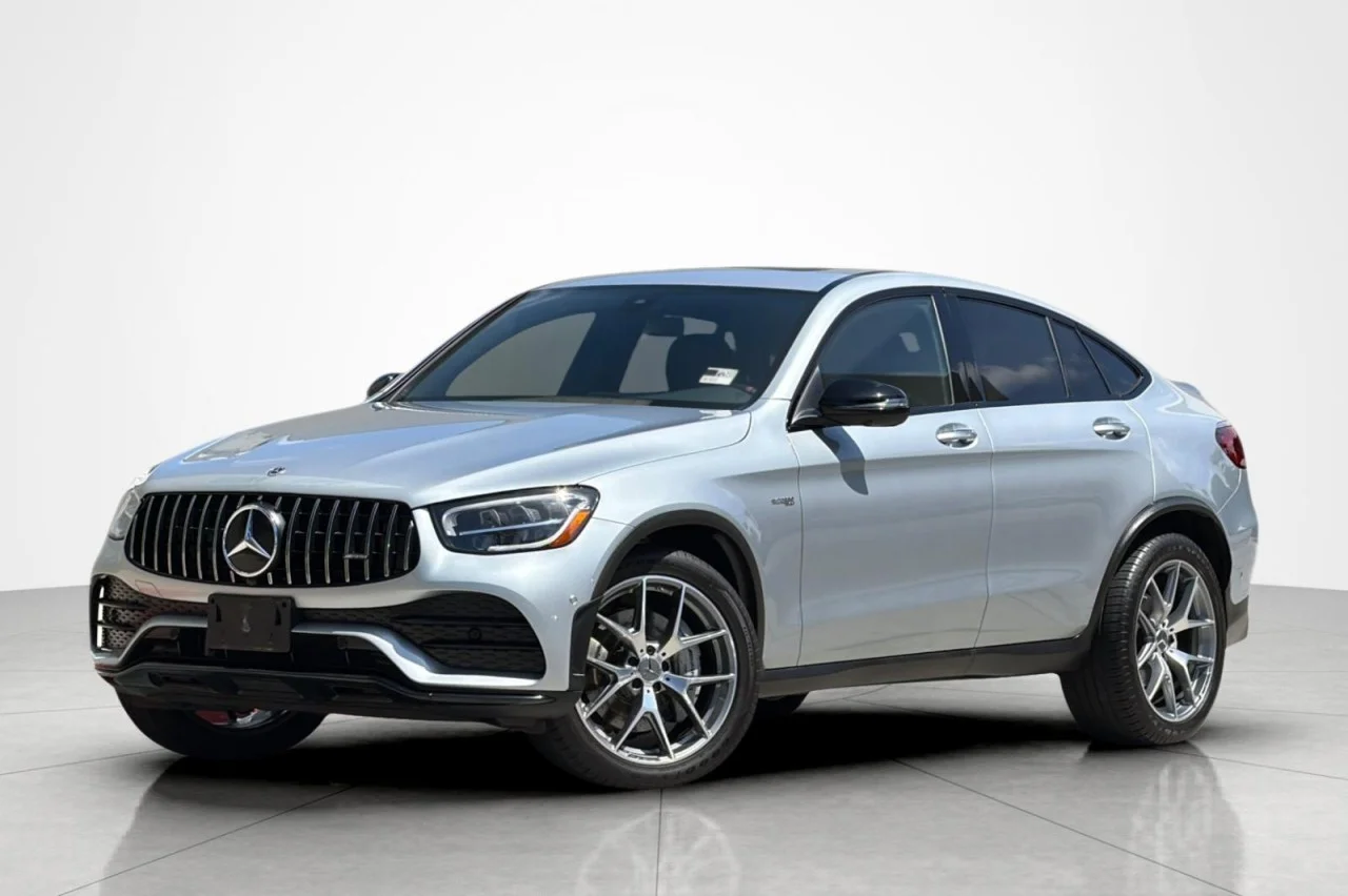 Used 2021 Cirrus Silver Metallic Mercedes-Benz AMG® GLC 43 image 1