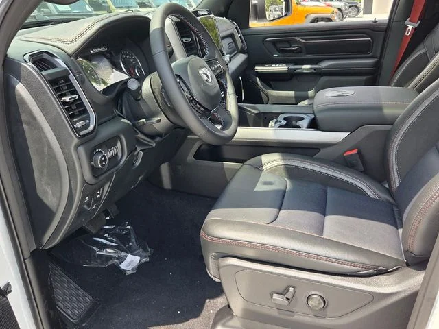 New 2026 Bright White Clear-Coat Exterior Paint RAM Laramie image 13