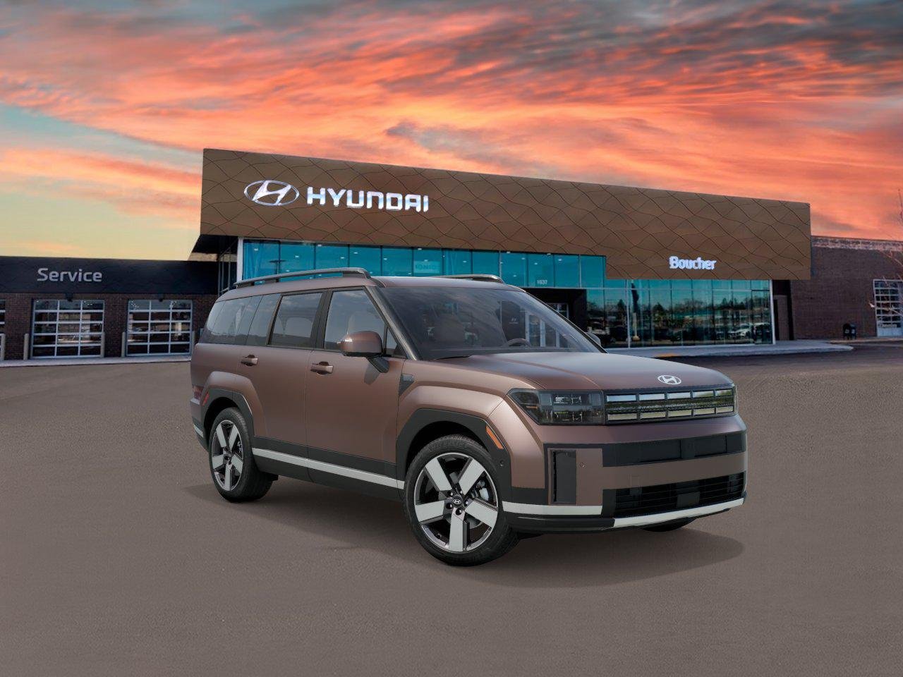 New 2026 Earthy Brass Matte Hyundai Limited AWD image 2