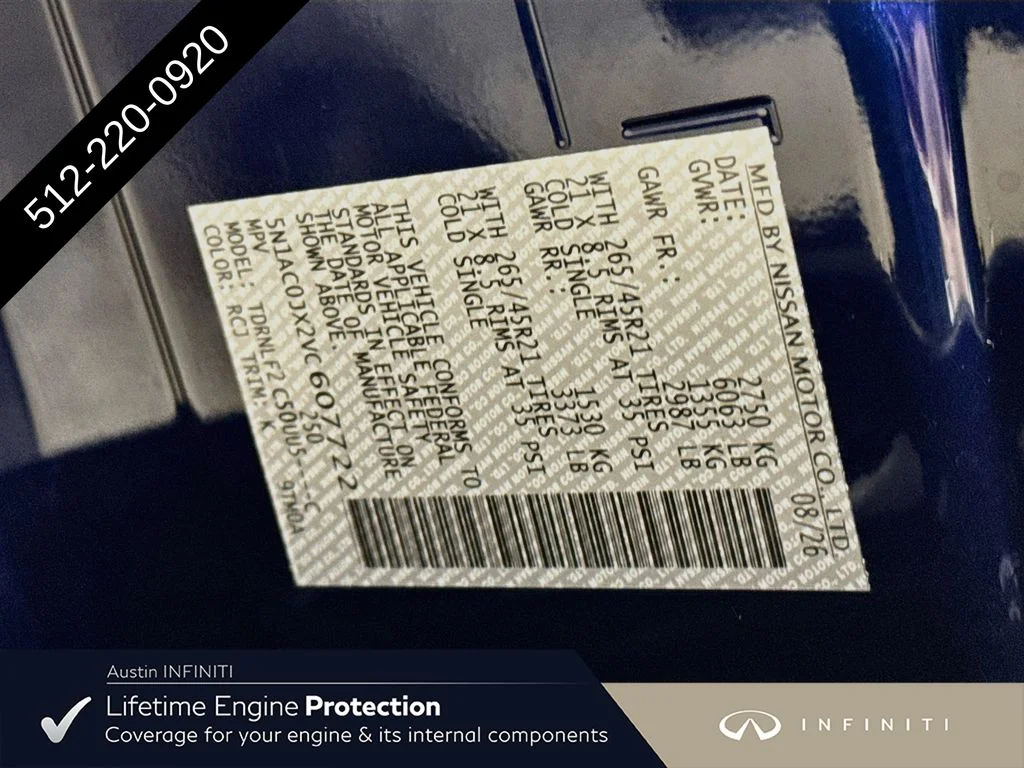 New 2027 Blue INFINITI AUTOGRAPH image 43