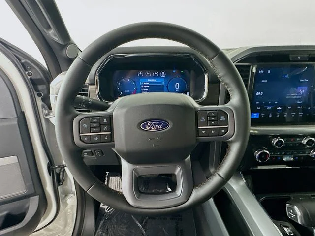 New 2026 Star White Metallic Tri-Coat Ford Lariat image 11