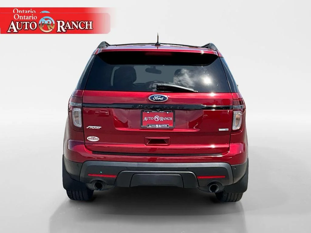 Used 2014 Ruby Red Metallic Tinted Clearcoat Ford Sport image 4