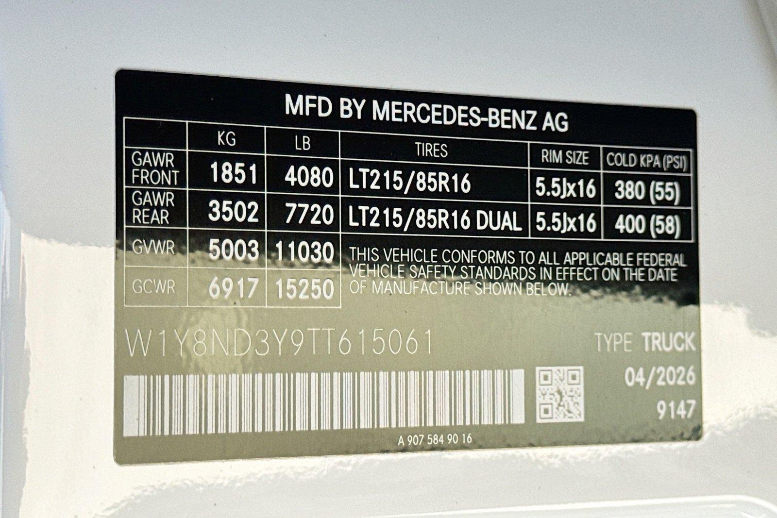 New 2026 Arctic White Mercedes-Benz  image 27
