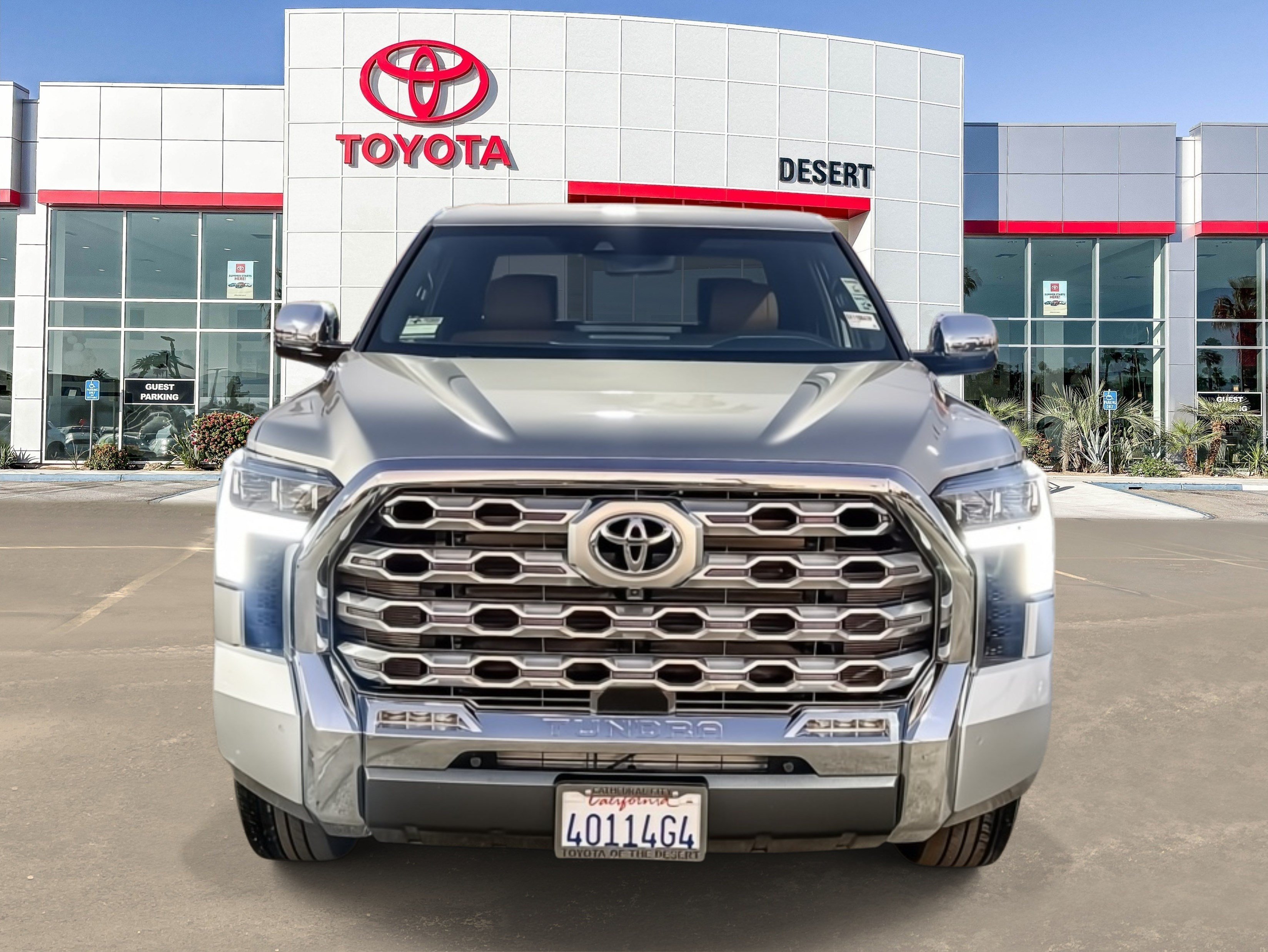 Certified Used 2025 Celestial Silver Metallic Toyota 1794 Edition Hybrid image 2