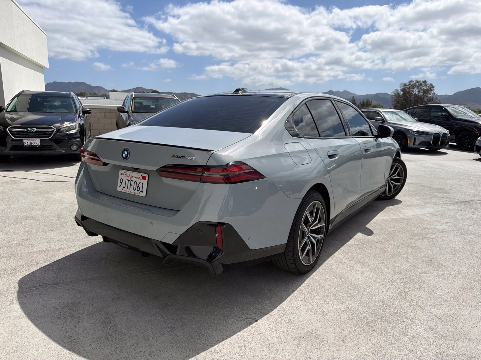 Used 2024 Brooklyn Gray Metallic BMW eDrive40 image 4