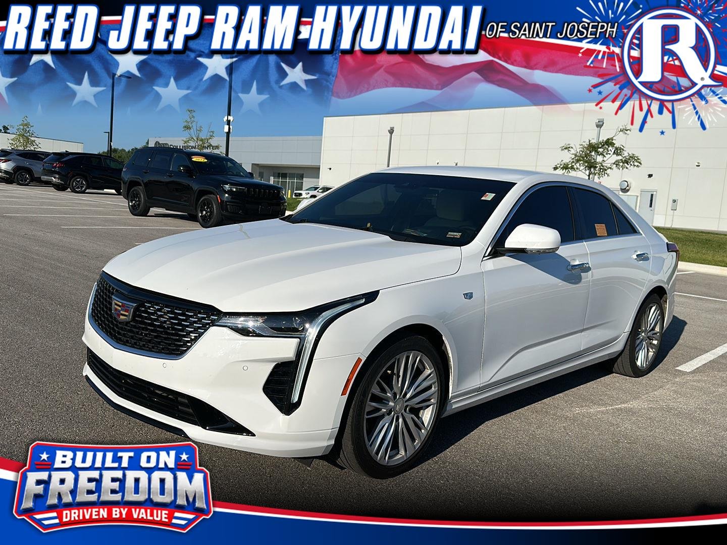 Used 2023 Summit White Cadillac Premium Luxury image 1