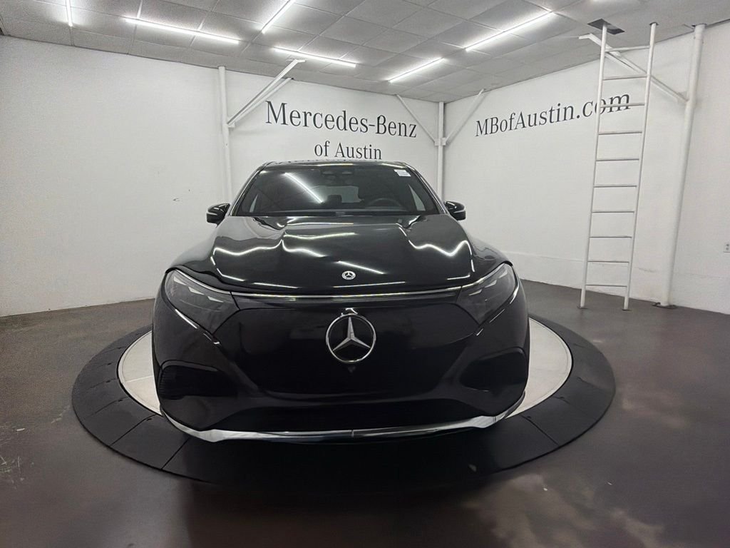 Used 2023 Mercedes-Benz EQS SUV Base with VIN 4JGDM2DB4PA010625 for sale in Austin, TX