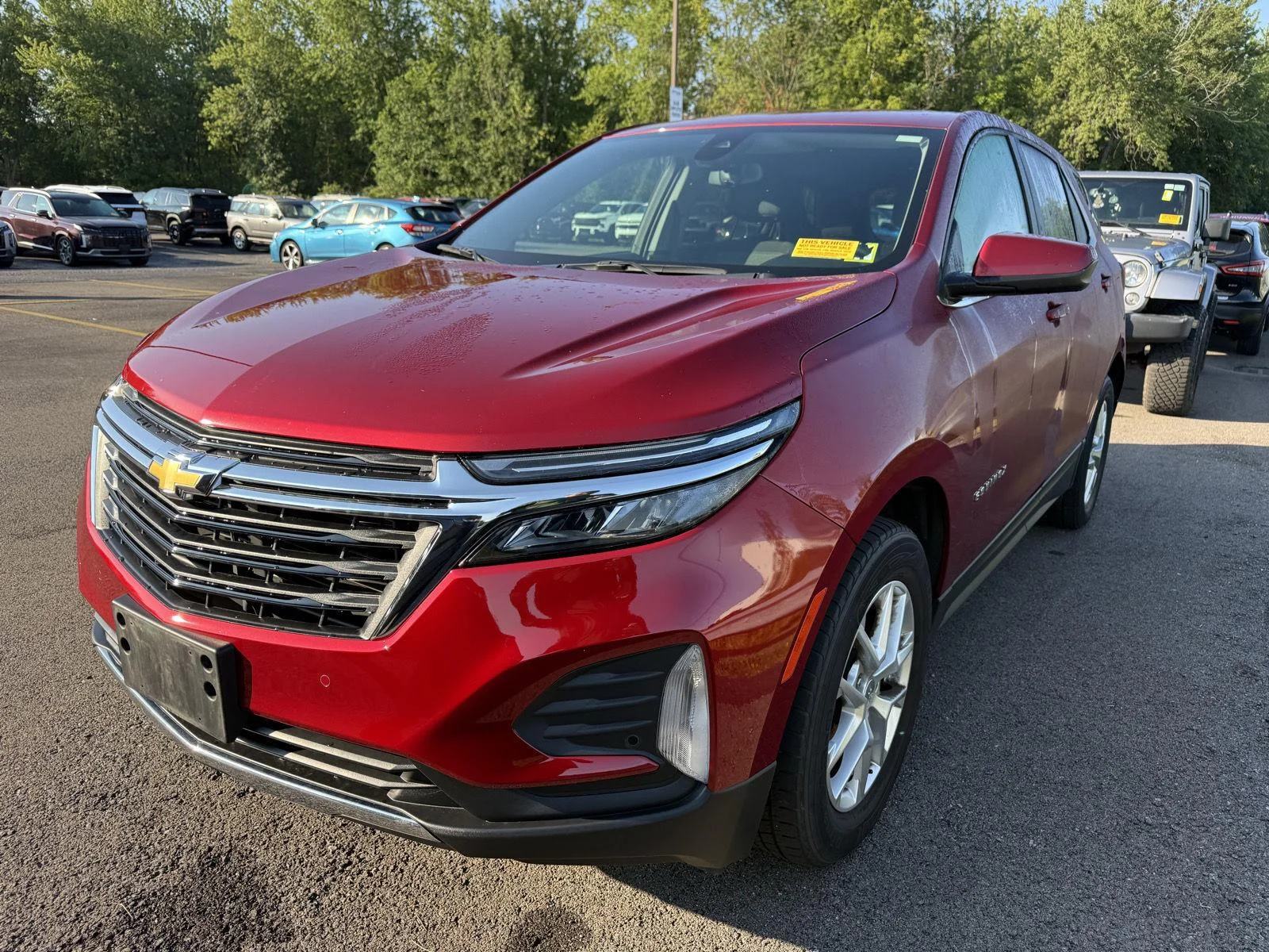 Used 2024 Radiant Red Tintcoat Chevrolet LT image 7