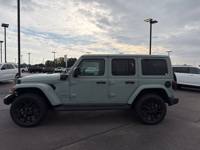 Used 2023 Gray Jeep Sahara 4xe image 6