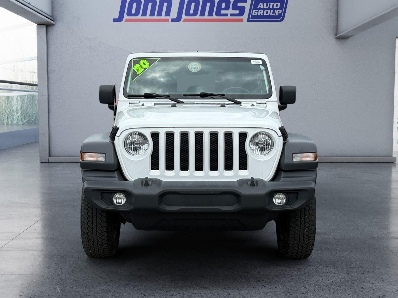 Used 2020 Bright White Clearcoat Jeep Freedom image 8