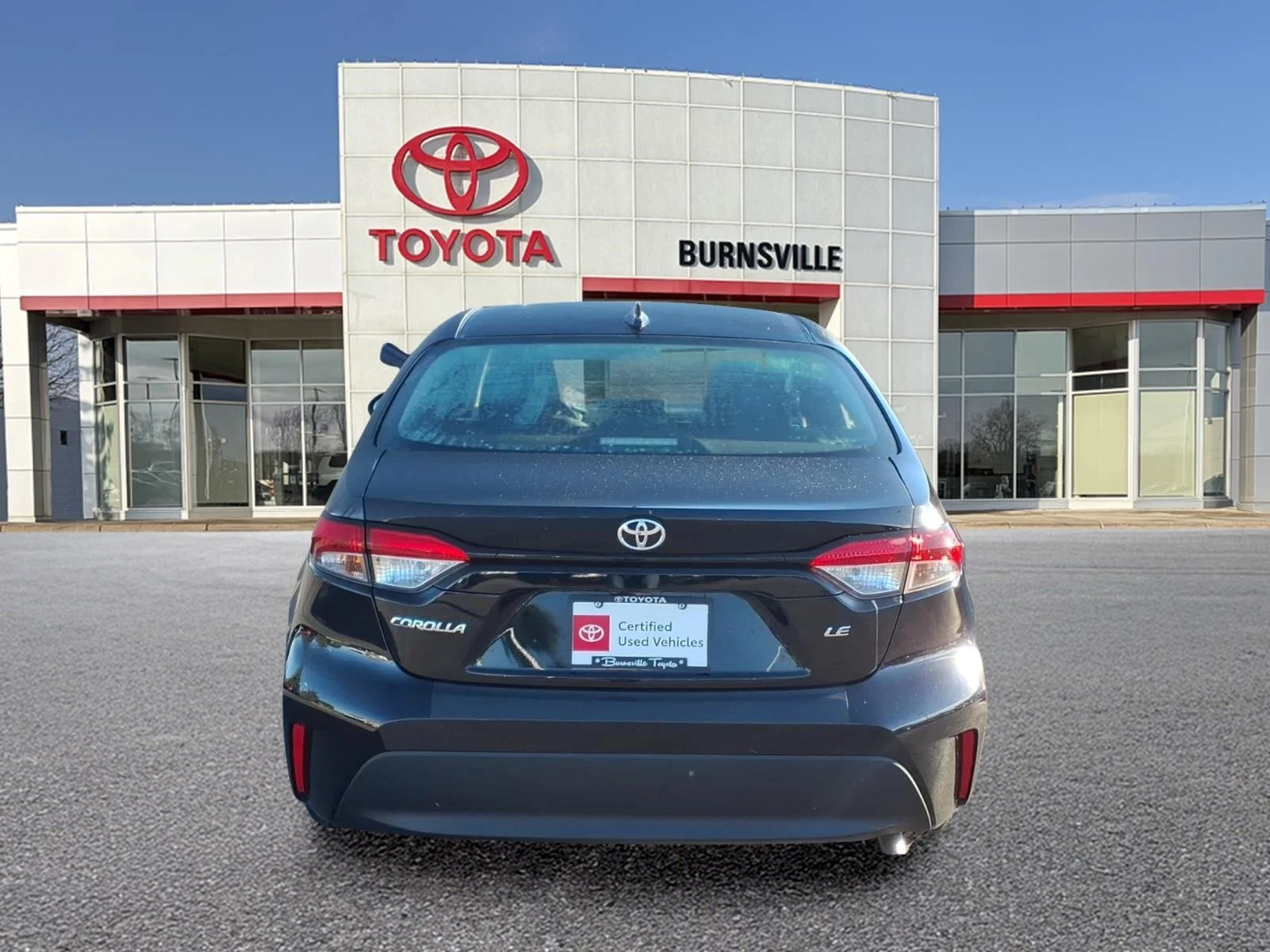 Certified Used 2025 Black Toyota LE image 5