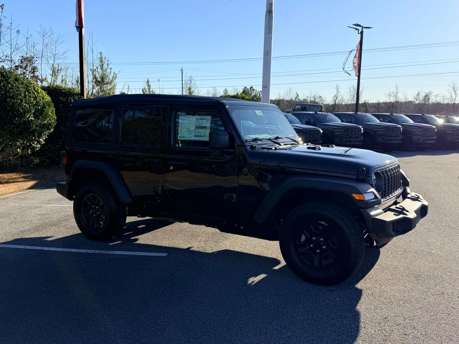 New 2026 Black Clear-Coat Exterior Paint Jeep Sport image 12