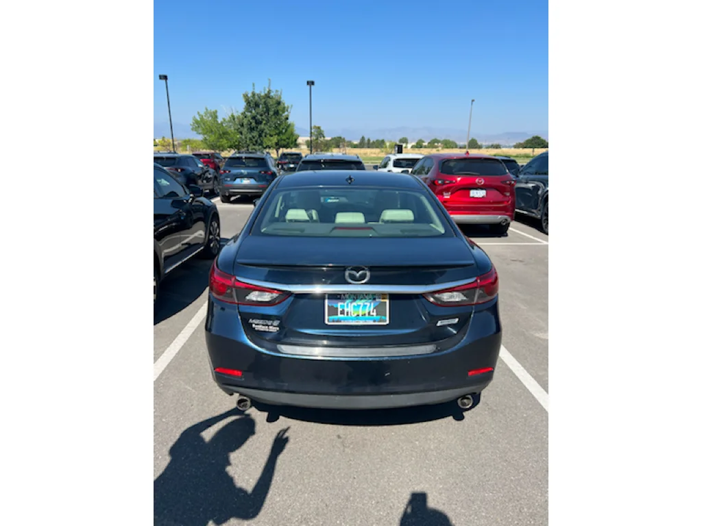 Used 2017 Deep Crystal Blue Mazda Grand Touring image 1