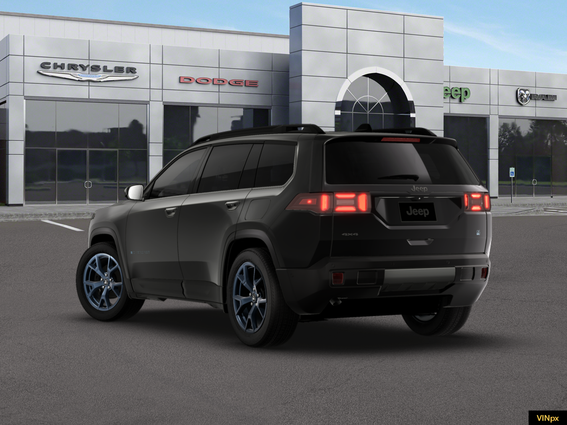 New 2026 Diamond Black Crystal Pearl-Coat Exterior Paint Jeep 85th Anniversary 4x4 image 17