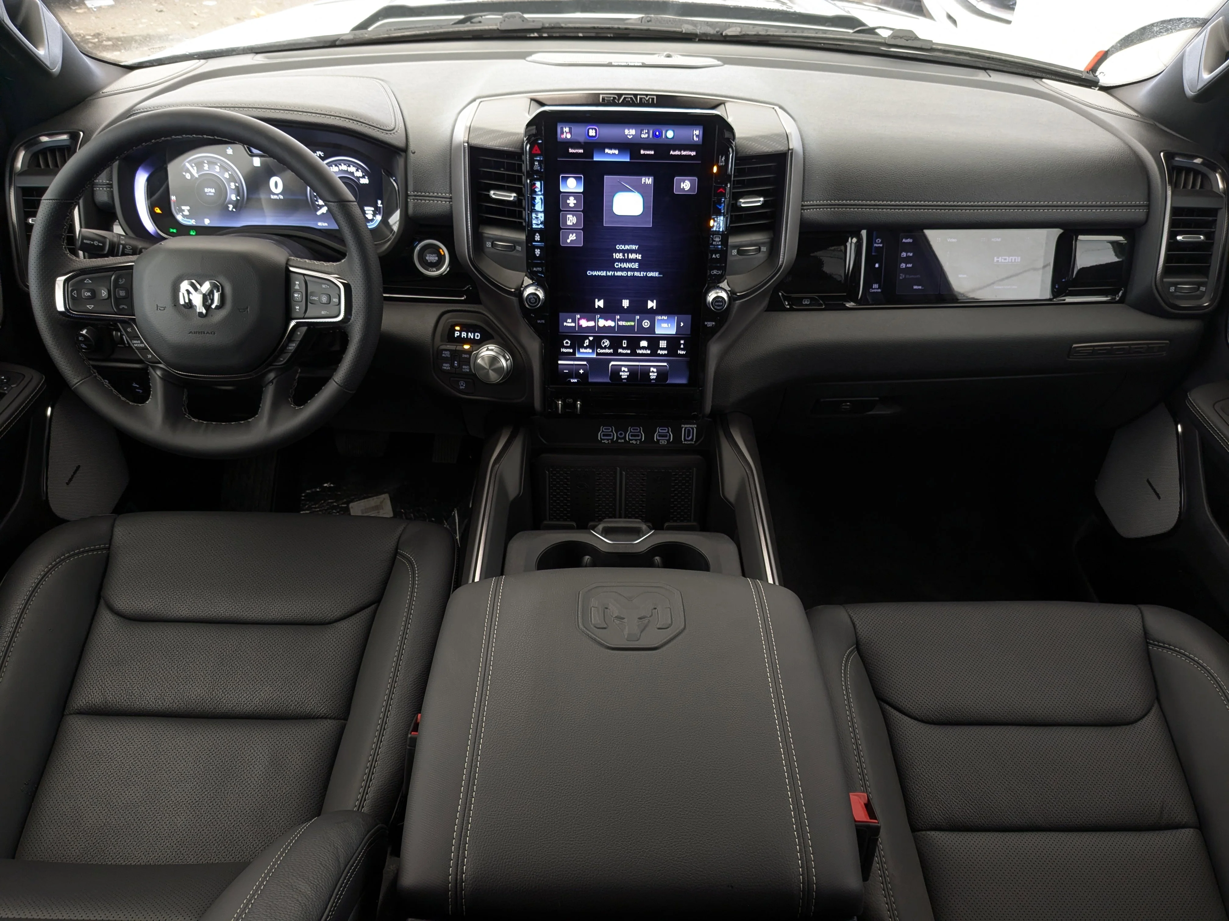 New 2026 White RAM Sport - - Level 1 Equip Grp - Bed Utility Group - Dual?Pane Panoramic Sunroof - 3.0L Hurricane Twin image 27