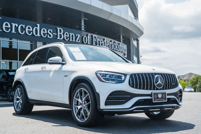 Used 2022 Polar White Mercedes-Benz GLC 43 AMG® image 1
