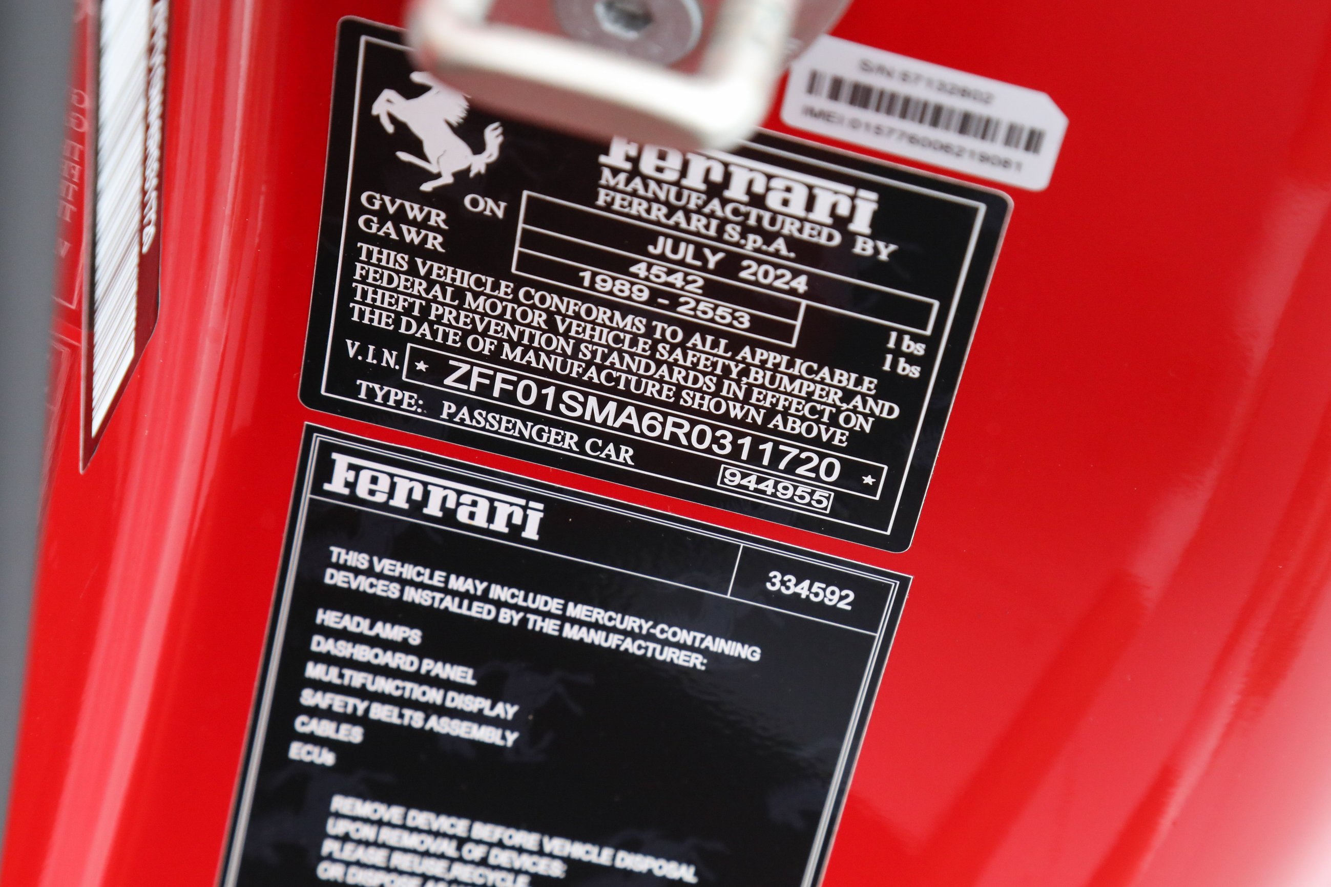 2024 Ferrari 296 Base - Photo 43