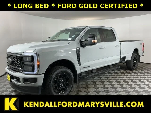 Certified Used 2025 White Ford Lariat image 1