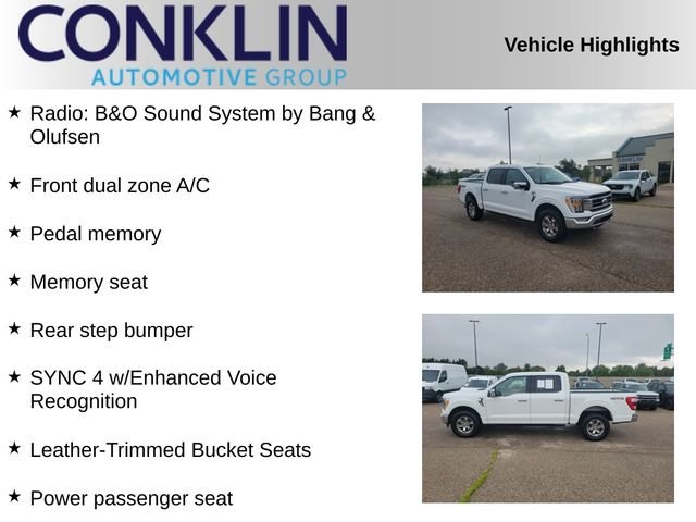 Used 2023 White Ford Lariat image 2